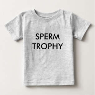 T-SHIRT POUR BÉBÉ TROPHÉE DE SPERME