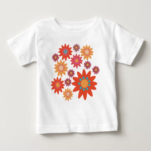 T-shirt Pour Bébé Trousse Fleurie : Body danseur pour bébé (Devant)