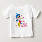 T-shirt Pour Bébé True - Zip Zap Zoo (Devant)