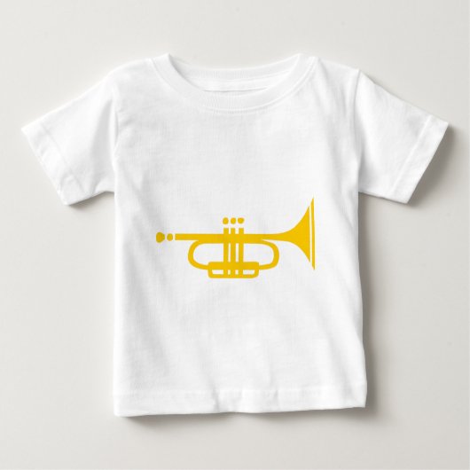 T-shirt Pour Bébé Trumpet (Devant)