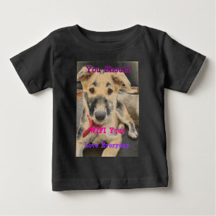 T-shirt Pour Bébé Tu Devrais WIFI Ton Amour Tous Les Jours