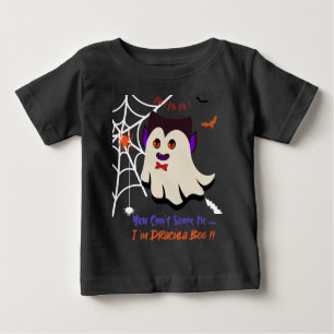 T-shirt Pour Bébé Tu ne peux pas me faire peur Je suis Dracula Boo B