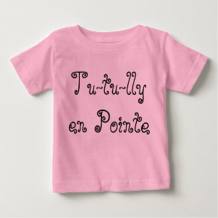 T-shirt Pour Bébé Tu-tu-lly en Pointe