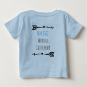 T-shirt Pour Bébé Tu veux savoir un secret... (Dos)