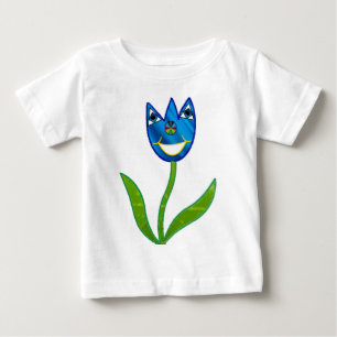 T-shirt Pour Bébé Tulipe