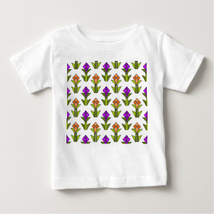 T-shirt Pour Bébé Tulipes