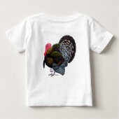 T-shirt Pour Bébé Turquie : Tom en bronze (Dos)