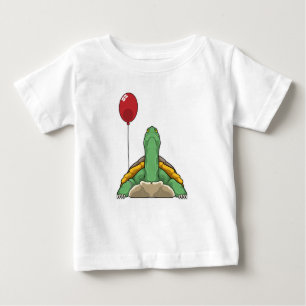 T-shirt Pour Bébé Turtle Balloon