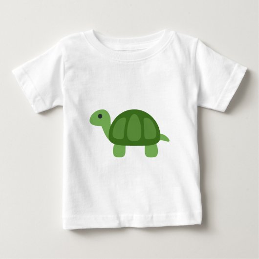 T-shirt Pour Bébé Turtle Emoji (Devant)