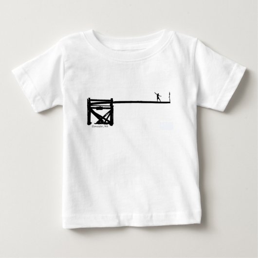 T-shirt Pour Bébé Tutu gras (Devant)