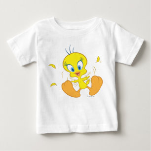 T-shirt Pour Bébé Tweety In Action Pose 5