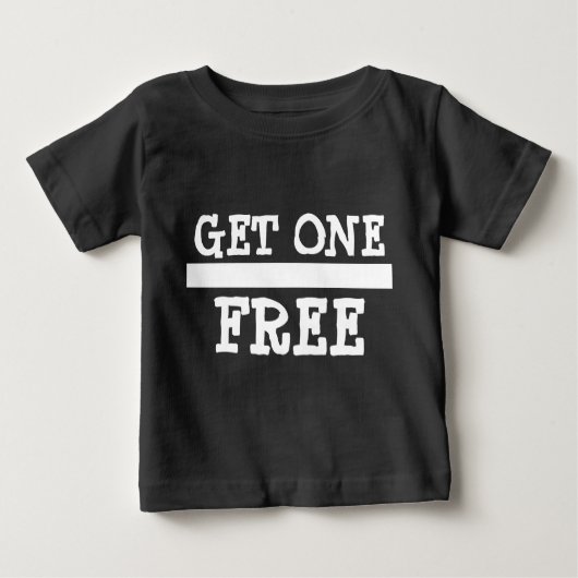 T-shirt Pour Bébé Twin 2 Acheter One Obtenir Un Gratuit (Devant)