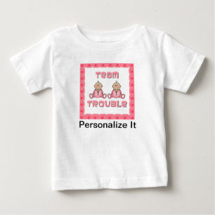 T-shirt Pour Bébé Twin Girls
