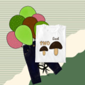 T-shirt Pour Bébé Two mashrooms