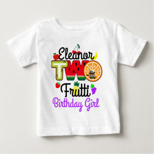 T-shirt Pour Bébé Twotti Fruitti Fille d'anniversaire Fruité Tuitt