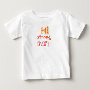 T-SHIRT POUR BÉBÉ TYPOGRAPHIE T CHEMISE
