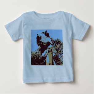 T-shirt Pour Bébé Tyrannosaurus Rex Dinosaur
