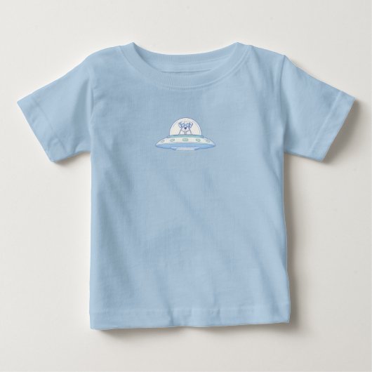 T-SHIRT POUR BÉBÉ UFO PETS (Devant)