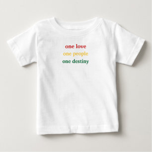 T-shirt Pour Bébé un amour, une personnes, un destin