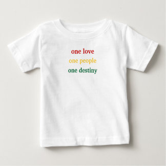 T-shirt Pour Bébé un amour, une personnes, un destin