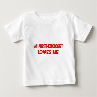 T-shirt Pour Bébé Un anesthésiste m'aime