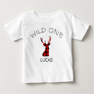 T-shirt Pour Bébé Un anniversaire sauvage de bûcheron de région