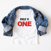 T-shirt Pour Bébé Un Bébé fraise 1er Anniversaire Thème fraise