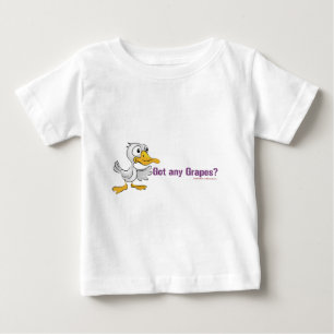 T-shirt Pour Bébé Un canard entre dans une barre…