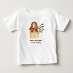 T-shirt Pour Bébé Un chapitre de plus, une tasse de plus Amateur d