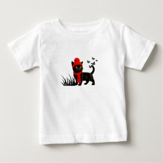 T-shirt Pour Bébé un chat