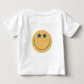 T-shirt Pour Bébé Un Cool Dude Boys Retro 1er anniversaire (Dos)