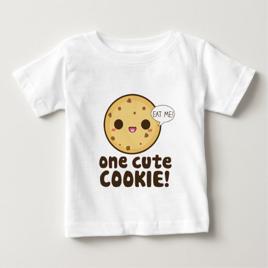 T-shirt Pour Bébé Un Cute Cookie ! (Devant)