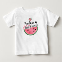 Un Dans Un Melon Watermelon Anniversaire Personnal