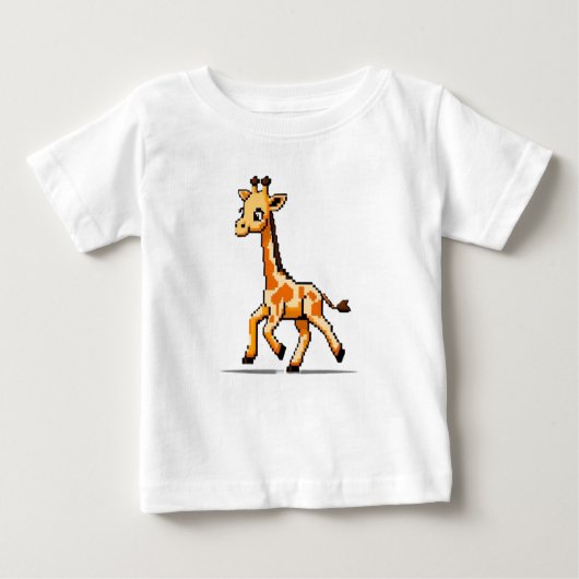 T-shirt Pour Bébé Un doux géant (Devant)