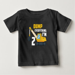 T-shirt Pour Bébé Un garçon de 2e anniversaire en cadeau pour un cam