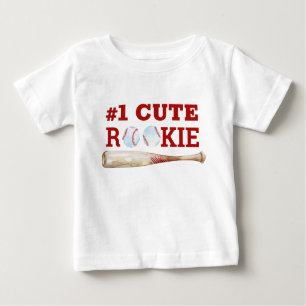 T-shirt Pour Bébé Un joli rookie Baseball