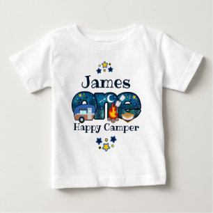 T-shirt Pour Bébé Un joyeux Camper chemise d'anniversaire Camping An