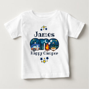 T-shirt Pour Bébé Un joyeux Camper chemise d'anniversaire Camping An