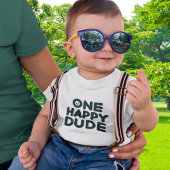 T-shirt Pour Bébé Un mec heureux