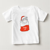 T-shirt Pour Bébé Un Merry Cat Stocker Stuffer (Devant)