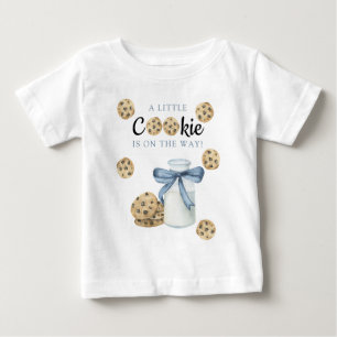 T-shirt Pour Bébé Un petit biscuit est en route Baby shower