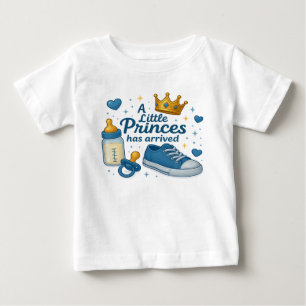 T-shirt Pour Bébé Un Petit Prince Est Arrivé Baby Boy Celebrat