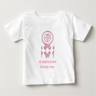 T-shirt Pour Bébé Un survivant m'aime