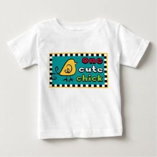 T-shirt Pour Bébé Un T-shirt mignon de bébé de poussin