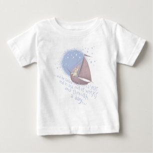 T-shirt Pour Bébé Un voyage d'un an avec Max