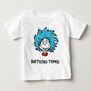 T-shirt Pour Bébé Une chose deux - Anniversaire