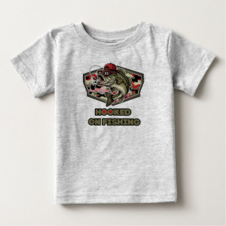 T-shirt Pour Bébé Une illustration amusante et audacieuse d'une bass