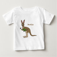 Une jolie illustration de kangourou australien