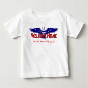 T-shirt Pour Bébé Une maison bienvenue militaire