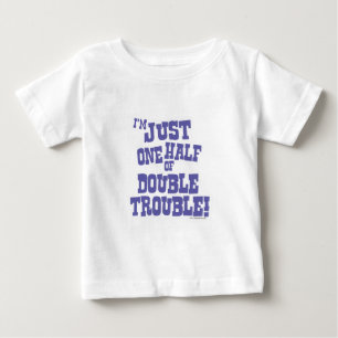 T-shirt Pour Bébé Une moitié du double problème